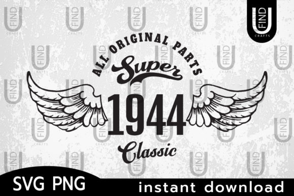 Super Classic 1944 Original Svg