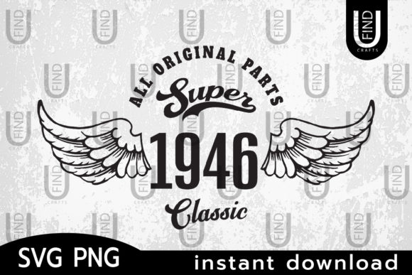 Super Classic 1946 Original Svg