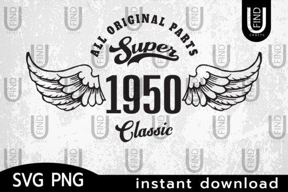 Super Classic 1950 Original Svg