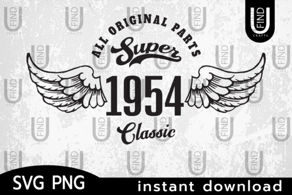Super Classic 1954 Original Svg