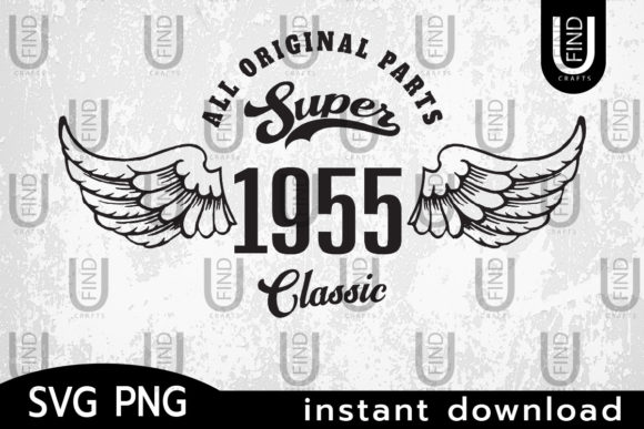 Super Classic 1955 Original Svg