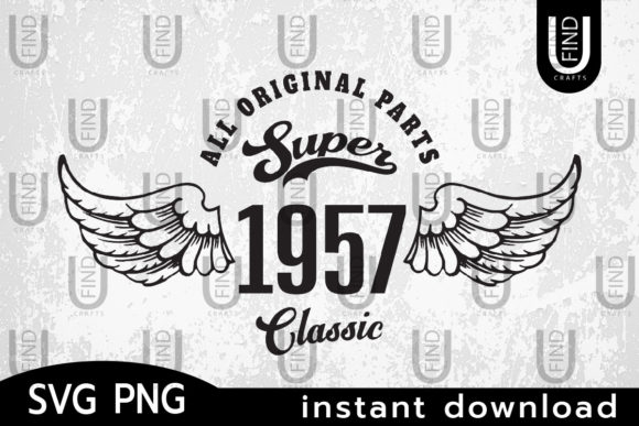 Super Classic 1957 Original Svg