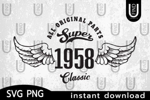 Super Classic 1958 Original Svg