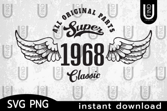 Super Classic 1968 Original Svg