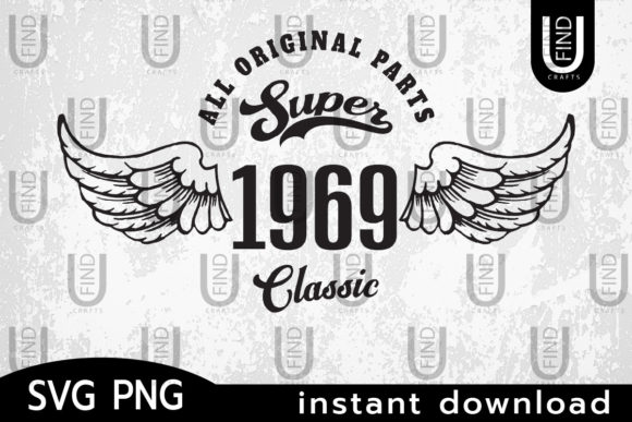 Super Classic 1969 Original Svg