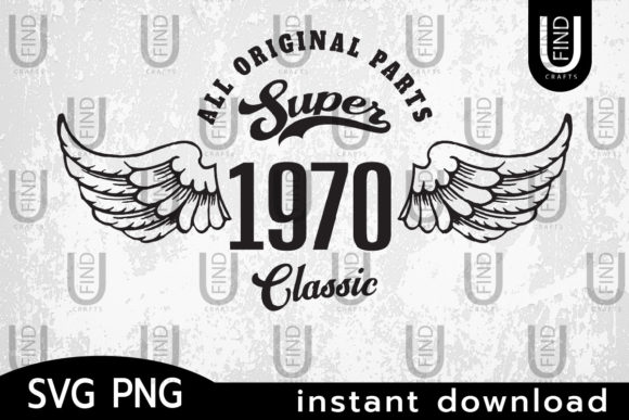 Super Classic 1970 Original Svg