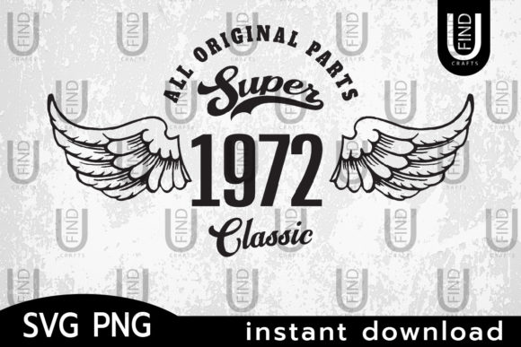 Super Classic 1972 Original Svg