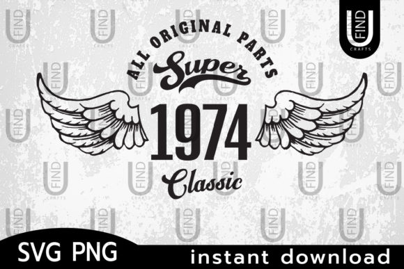Super Classic 1974 Original Svg