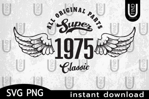 Super Classic 1975 Original Svg