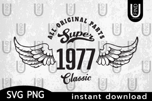 Super Classic 1977 Original Svg
