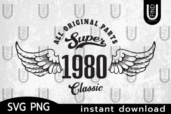 Super Classic 1980 Original Svg
