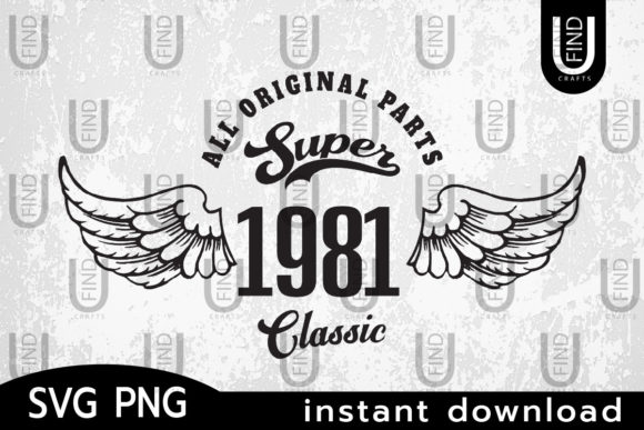 Super Classic 1981 Original Svg