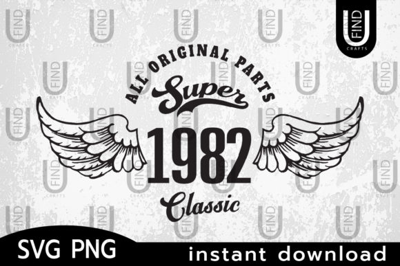 Super Classic 1982 Original Svg