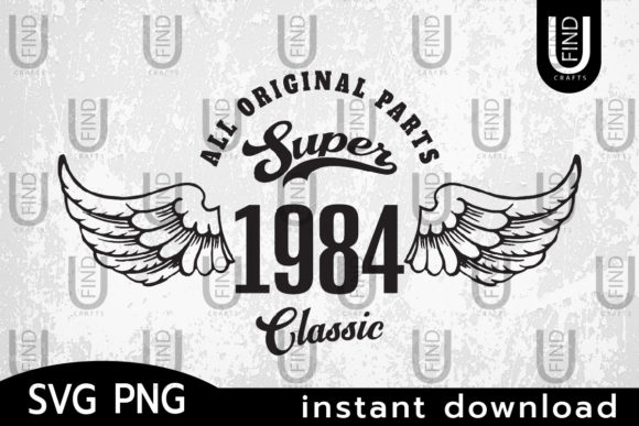 Super Classic 1984 Original Svg