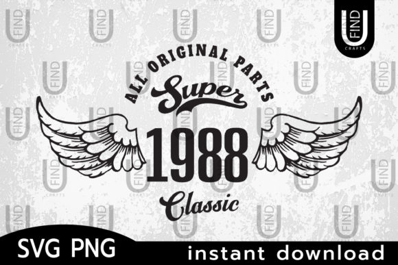 Super Classic 1988 Original Svg