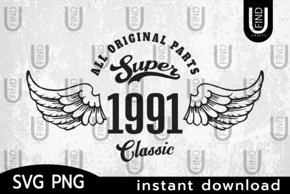 Super Classic 1991 Original Svg