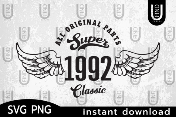 Super Classic 1992 Original Svg