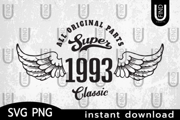 Super Classic 1993 Original Svg